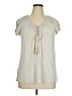 Max Studio Gray Short Sleeve Top Size XL - photo 1