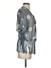 Hazel 100% Polyester Gray Kimono Size S - photo 4