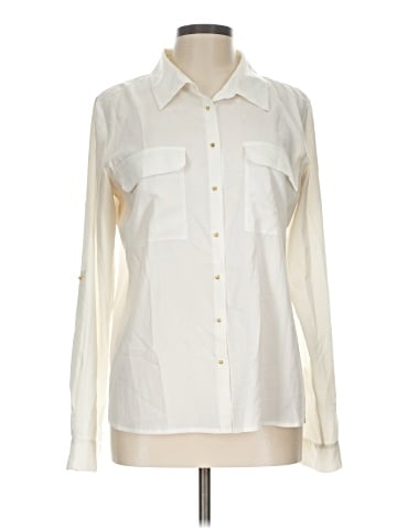 Calvin Klein Long Sleeve Blouse (view 1)