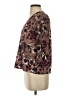 West Kei 100% Polyester Brown 3/4 Sleeve Blouse Size XS - photo 5