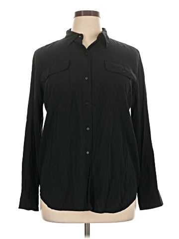 Lauren by Ralph Lauren Long Sleeve Blouse (view 1)