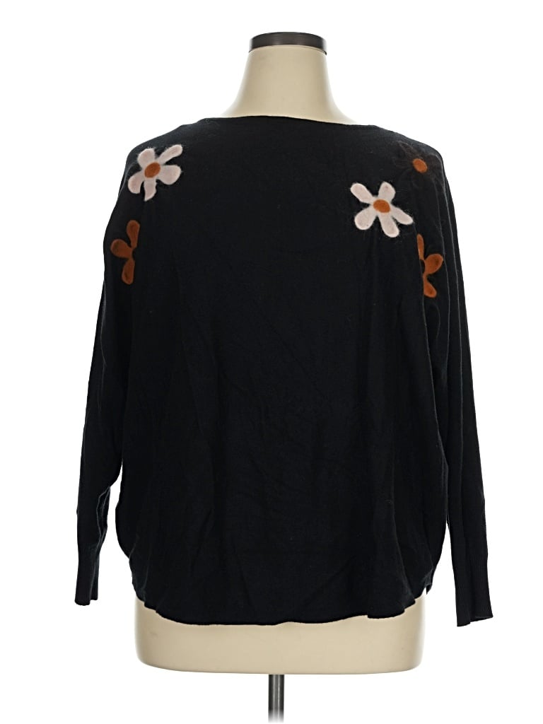 Pre-owned Aaeda Pullover Sweater In Black