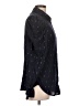 Gap Polka Dots Silver Black Long Sleeve Blouse Size L - photo 4