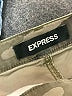 Express Camo Green Khaki Shorts Size 4 - photo 3
