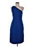 Express Solid Blue Cocktail Dress Size 6 - photo 1