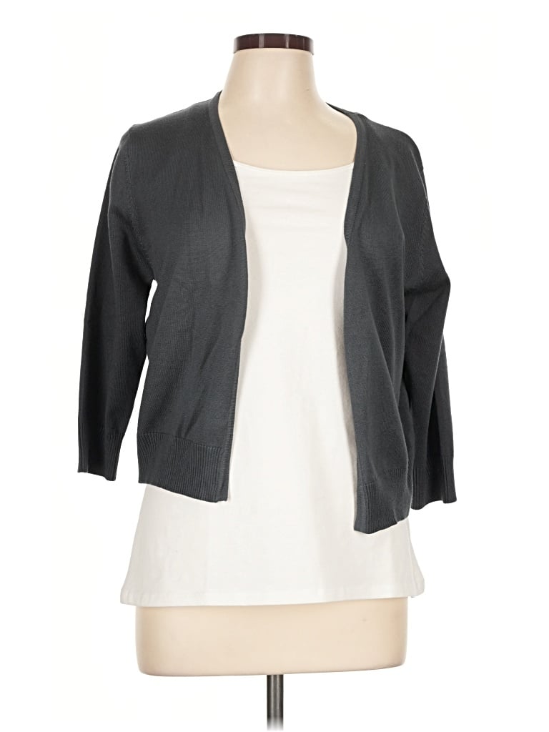 Urban Coco Cardigan Sweater In Gray