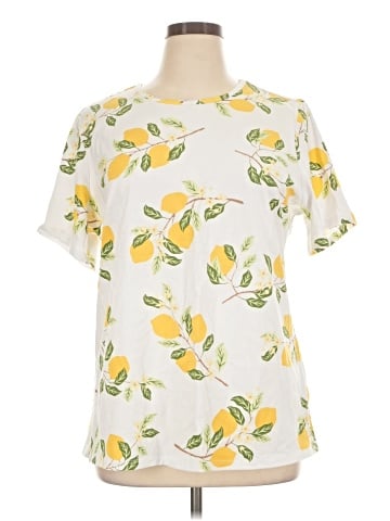 Denim & Co Short Sleeve T-Shirt (view 1)