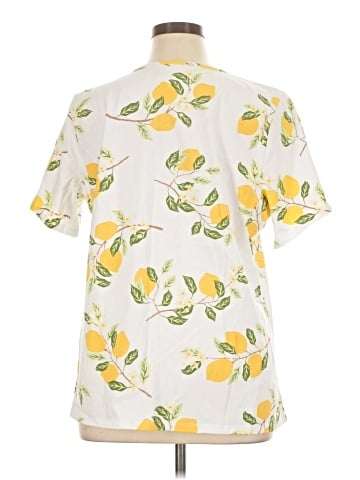 Denim & Co Short Sleeve T-Shirt (view 2)