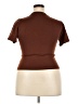 A New Day Brown Short Sleeve Turtleneck Size XXL - photo 2