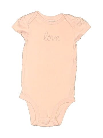Child of Mine by Carter's Short Sleeve Onesie (view 1)