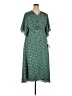 Avenue 100% Polyester Green Casual Dress Size 30 - 32 Plus - photo 1