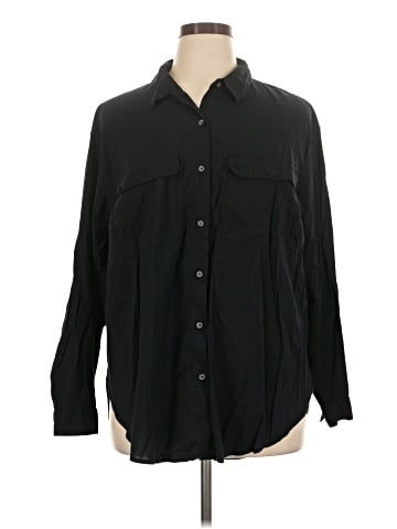 Ava & Viv Long Sleeve Button-Down Shirt (view 1)