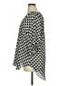 Worthington 100% Polyester Houndstooth Black 3/4 Sleeve Blouse Size 1X - photo 5