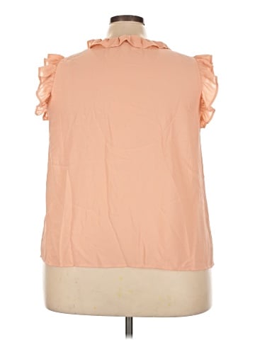 ELOQUII Sleeveless Blouse (view 2)