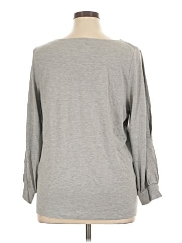Ann Taylor LOFT 3/4 Sleeve T-Shirt (view 2)