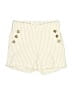 89th & Madison Stripes Ivory Shorts Size S - photo 1