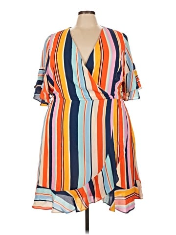 City Chic Casual Dress (view 1)