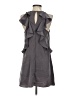 Everly 100% Polyester Gray Casual Dress Size S - photo 2