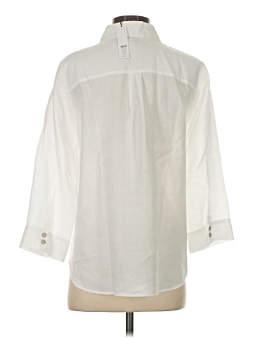 Chico's 3/4 Sleeve Button-Down Shirt (view 2)