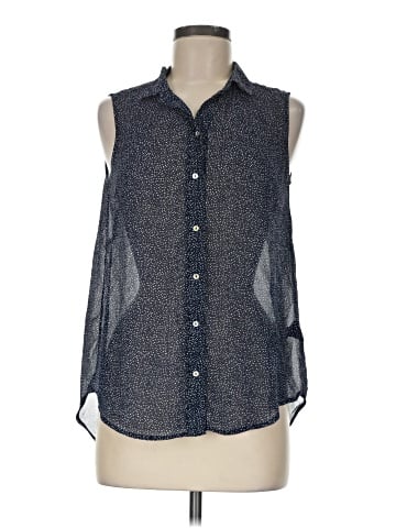 H&M Sleeveless Button-Down Shirt (view 1)