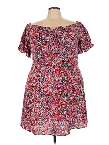 City Chic Short Sleeve Blouse (view 1)
