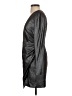 BCBGMAXAZRIA Metallic Silver Cocktail Dress Size 2 - photo 5