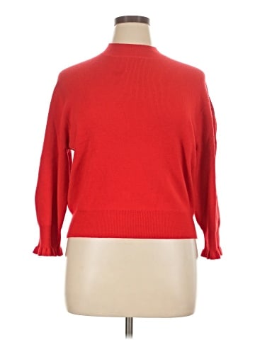 Madewell Merino Wool Ruffle Mockneck Sweater (view 1)