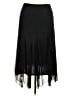 MSK 100% Polyester Solid Black Formal Skirt Size 14 - photo 1
