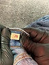 Levi's 100% Cotton Hearts Blue Jeans Size 28 waist - photo 8