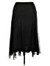 MSK 100% Polyester Solid Black Formal Skirt Size 14 - photo 2