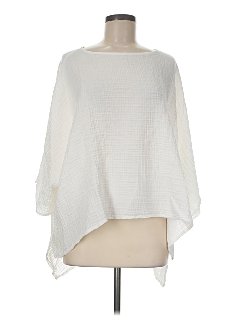 Pre-owned Kozan 3/4 Sleeve T-shirt In Ivory