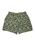 She + Sky 100% Polyester Animal Print Green Shorts Size S - photo 1