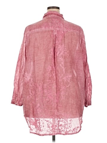 Coldwater Creek 3/4 Sleeve Button-Down Shirt (view 2)