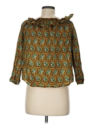 J.Crew 3/4 Sleeve Blouse (view 2)