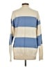 Zara Stripes Blue Pullover Sweater Size S - photo 2