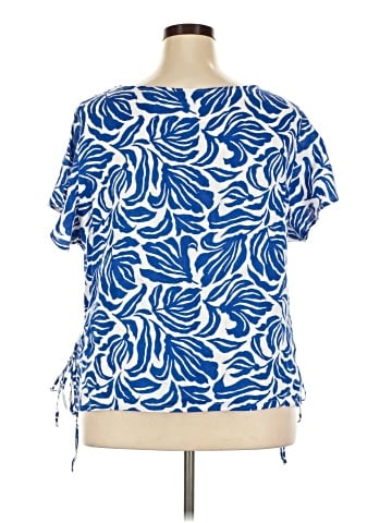 Nicole Miller New York Short Sleeve Blouse (view 2)