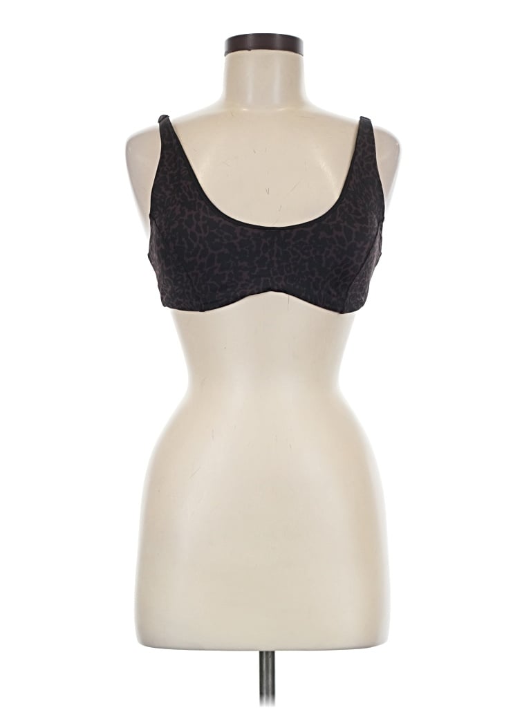 Pre-owned Fabletics Tank Top Gray Strapless Neckline Tops