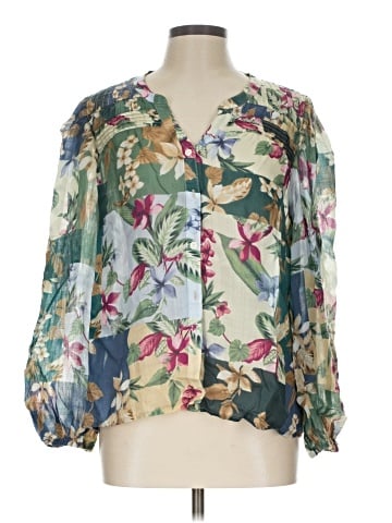 Tommy Bahama 3/4 Sleeve Blouse (view 1)
