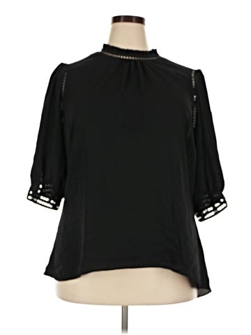 City Chic 3/4 Sleeve Blouse (view 1)