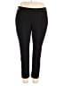 Anne Klein Solid Black Active Pants Size XXL - photo 1