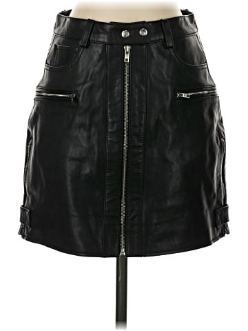 7 For All Mankind Leather Skirt (view 1)