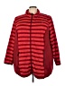 Ulla Popken 100% Polyester Red Cardigan Size 28 - 30 - photo 1