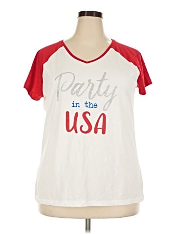 St. John's Bay Short Sleeve Top (view 1)