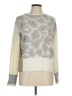 Vigoss 100% Acrylic Animal Print Ivory Pullover Sweater Size M - photo 1