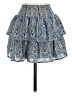 Subdued Paisley Blue Casual Skirt Size XS - photo 1
