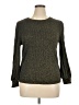 Ann Taylor LOFT Metallic Green Pullover Sweater Size XL Petite - photo 1