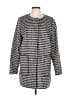 Ann Taylor LOFT Houndstooth Black Coat Size L - photo 1