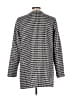 Ann Taylor LOFT Houndstooth Black Coat Size L - photo 2
