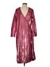 Ganni 100% Polyester Pink Cocktail Dress Size EU 36 / US 6 - photo 1