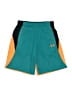 Under Armour 100% Polyester Color Block Teal Athletic Shorts Size L (youth) - photo 1
